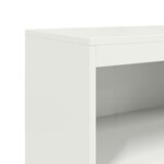 vidaXL Meuble TV jaune moutarde 100 5x39x60 5 cm acier