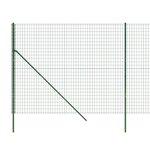vidaXL Clôture en treillis métallique vert 2 2x10 m acier galvanisé