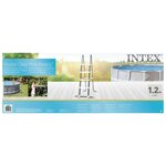 Intex Échelle de sécurité pour piscine à 4 marches 122 cm