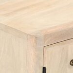 vidaXL Table basse 90x45x40 cm Bois de manguier massif