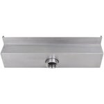 Lame d'eau rectangulaire à LED 45 cm en acier inoxydable pour piscine