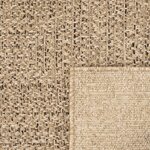 vidaXL Tapis ZIZUR 240x240 cm aspect de jute intérieur et extérieur