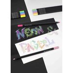 Crayon de couleur Black Edition  étui de 12 FABER-CASTELL