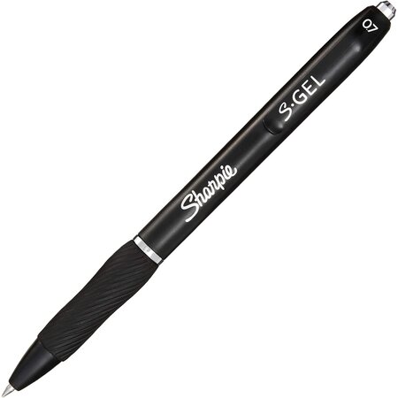 Stylo encre gel S-GEL  0 7 mm  noir SHARPIE