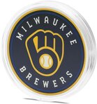 Pièce de monnaie en Argent 5 Dollars g 93.3 (3 oz) Millésime 2025 MILWAUKEE BREWERS