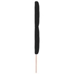 vidaXL Tête de lit LED Set de 3 Noir Tissu 180 cm USB-C