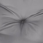 vidaXL Coussin de palette gris 60x60x12 cm tissu