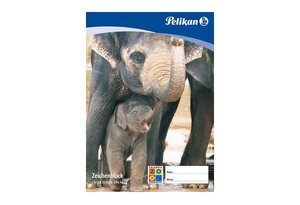 Bloc de dessin C 3/10, A3, 100 g/m2, 10 feuilles PELIKAN