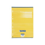 Feuillets mobiles s/film 21x29,7 jaune 100p séyès 80g Pack De 50 CALLIGRAPHE