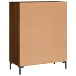 vidaXL Buffet chêne marron 69 5x34x90 cm bois d'ingénierie