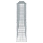 vidaXL Panier gabion avec couvercle 700x50x200 cm fer galvanisé