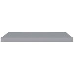 vidaXL Étagère flottante murale gris 80x23 5x3 8 cm MDF