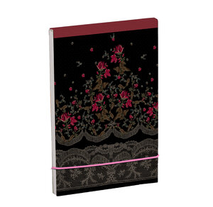 Bloc shopping couverture enveloppante et fermeture glissée 8x12cm 100 pages uni CLAIREFONTAINE
