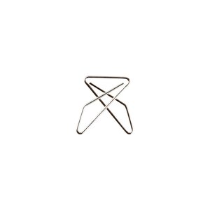 Boîte De 100 Attaches Croisées 30x40mm - Argent - X 20 - Exacompta