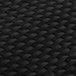 vidaXL Paravents de balcon 5 Pièces noir 255x19 cm résine tressée