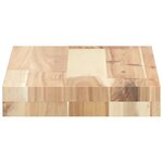 vidaXL Dessus de table 60x20x4 cm rectangulaire bois massif d'acacia