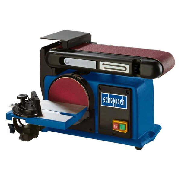 Scheppach ponceuse à disque et à bande bts800 370 w 4903302901