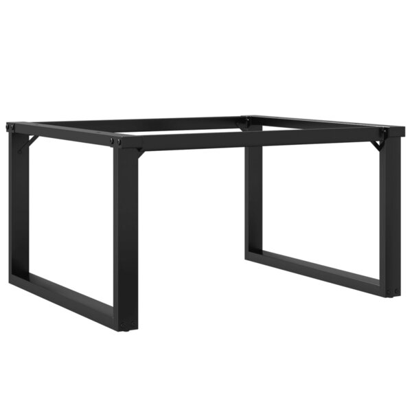 vidaXL Pieds de table basse cadre en O 70x60x43 cm acier