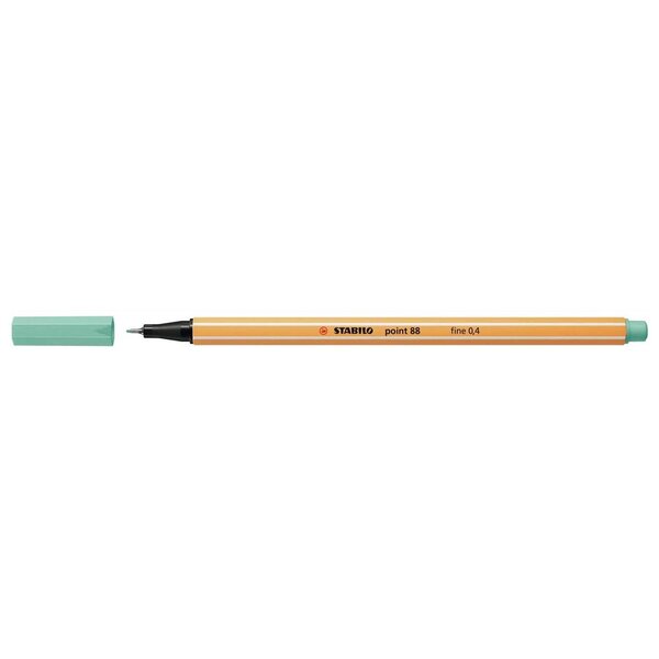 Stylo-feutre pointe fine point 88 - 0 4mm vert opaline stabilo
