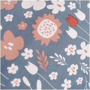Parure de lit - 240 x 220 cm - coton imprimé floral