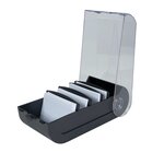 Boîte À Fiches Bristol Et Flash Cards A7 Office - Noir - X 8 - Exacompta