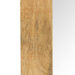 vidaXL Miroir Bois de manguier massif 50 x 50 cm