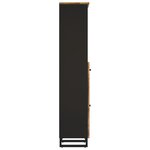 vidaXL Armoire de salle de bain 38x33x160 cm bois massif de manguier