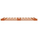 vidaXL Lit de palette sans matelas 90x200 cm bois de pin massif