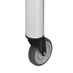 vidaXL Table de travail de cuisine avec roues 80x60x85 cm Inox