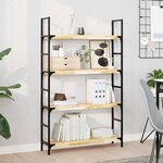 vidaXL Étagère flottante 80x20x4 cm bois d'acacia massif non traité