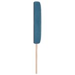 Tête de lit vidaXL avec boutons en cristal capitonnée bleu foncé 180 cm en velours