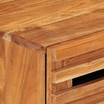 vidaXL Table de chevet 50x34x62 cm bois d'acacia solide