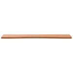 vidaXL Dessus de bureau 110x(50-55)x2 5 cm bois massif de hêtre