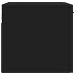 vidaXL Armoire murale Noir 60x36 5x35 cm Bois d'ingénierie