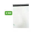 100 Enveloppes plastique opaques VAD/VPC N°4 - 600x800mm