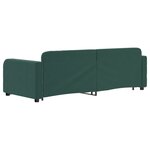 vidaXL Lit de jour avec gigogne et tiroirs sans matelas 80x200 cm