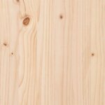 vidaXL Dessus de table 50x50x1 7 cm carré bois de pin massif