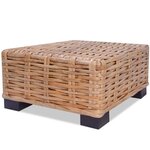 vidaXL Ensemble de canapés 14 Pièces Rotin naturel
