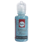 Colle pailletée métallique Bleu lagon 20 ml