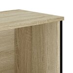 vidaXL Bibliothèque chêne sonoma 50x31x169 cm bois d'ingénierie