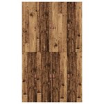 Cadre de lit de rangement vidaXL en vieux bois 120x200 cm
