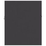 vidaXL Armoire d'évier Gris 90x38 5x46 cm Bois d’ingénierie