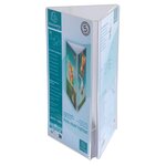 Porte-visuel Tryptique Dl - Cristal - X 10 - Exacompta