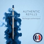 Recharge Stylo Bille Standard Maxima Pointe Fine Bleu WATERMAN