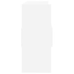 vidaXL Buffet Blanc 105x30x70 cm Bois d’ingénierie
