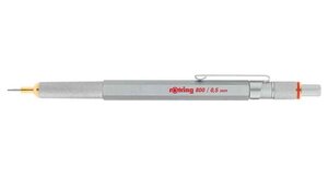 Porte-mines 800 Métal Massif 0,5 mm Argent ROTRING