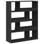 vidaXL Bibliothèque noir 100x33x125 5 cm bois d'ingénierie