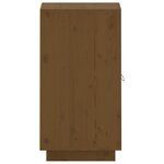 vidaXL Buffet Marron miel 34x40x75 cm Bois massif de pin