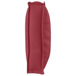 vidaXL Coussin de palette pour siège/dossier rouge vin 120x60x12 cm en tissu Oxford
