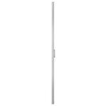 vidaXL Porte de douche Verre trempé dépoli 81x195 cm